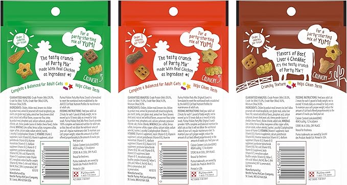 Friskies Cat Treat Party Mix Love Pack