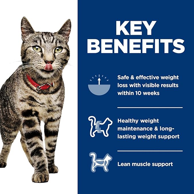 Hill's Science Diet Adult Perfect Weight Wet Cat Food Variety Pack, Vegetable & Chicken and Liver & Chicken, 2.9 oz. Cans, 12-Pack