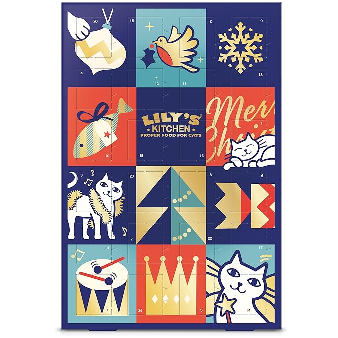 Lily's Kitchen Cat Christmas Advent Calendar, 42g (Pack of 1)