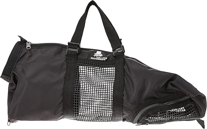 Top Performance Cat Grooming Bag — Durable and Versatile Bags Designed to Keep Cats Safely Contained During Grooming and/or Bathing - Large, Black