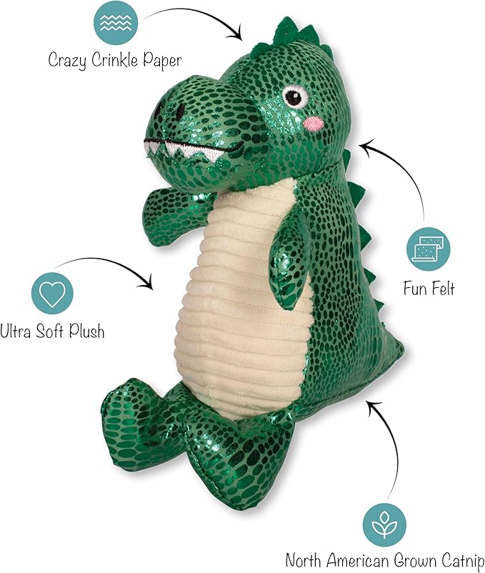 Fringe Studio Kicker Cat Toy RAWR to You Too, Pet Shop Collection (693016)