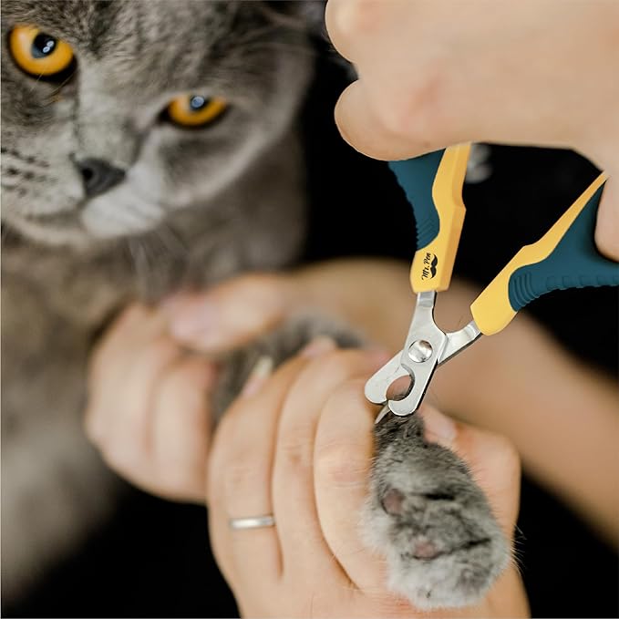 Mr. Pen- Cat Nail Clipper, Stainless Steel, Professional Sharp Cat Claw Trimmer for Small and Medium Cats, Pet Nail Clipper with Sturdy Non Slip Handle