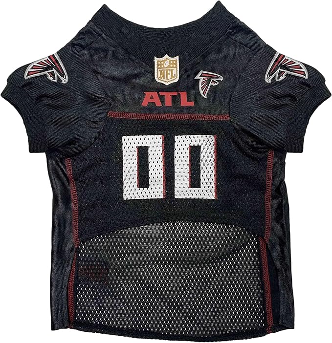 Pets First NFL Atlanta Falcons Dog Jersey, Size Small, Football Shirt Costume for Pet, Dog Sports T-Shirt, NFL Team Clothing for Cats, Licensed Pet Apparel Available in 7 Sizes and 32 Teams