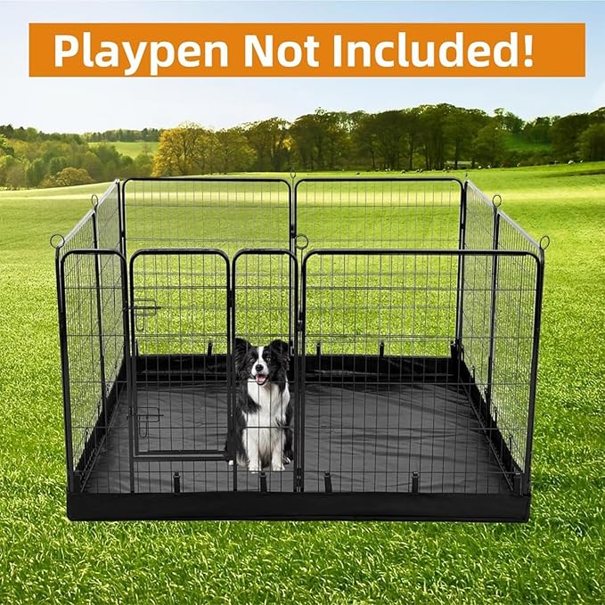 Cat Litter Training Pad - 460g Puppy Training Mats, Washable Dog Whelping Pad, Indoor Cat Fence Mat | Oxford Cloth Waterproof Mat for Puppy Pee, Playpen, Sofa, Bed, Car Trunk, and Home Use
