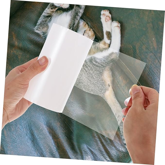 3rolls Cat Training Tape for Furniture -Scratch PVC Strips for Sofa Chairs Beds to Deter Cat Scratching and Design