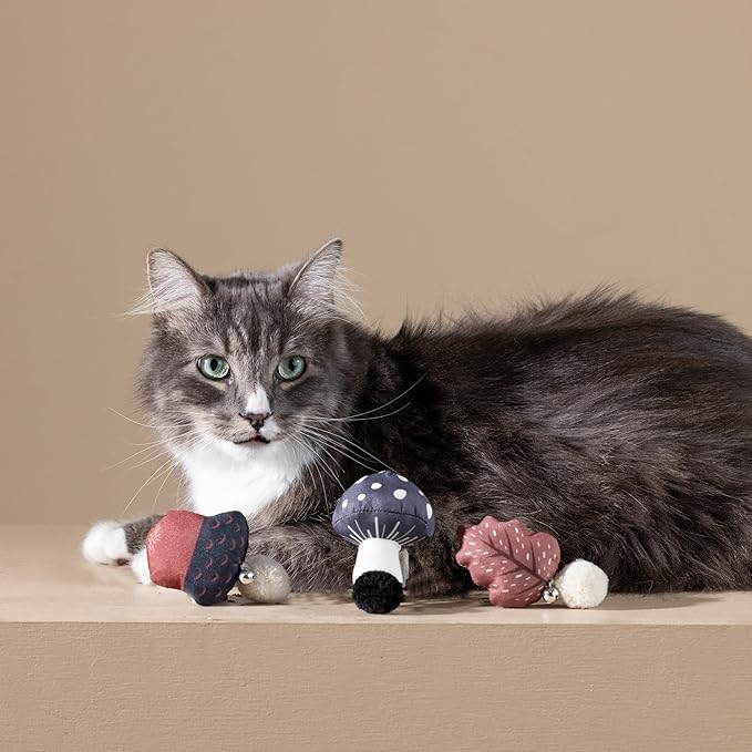 Fringe Studio Forest Finds Cat Toy Mini Sets of 3, PetShop Collection (904037)