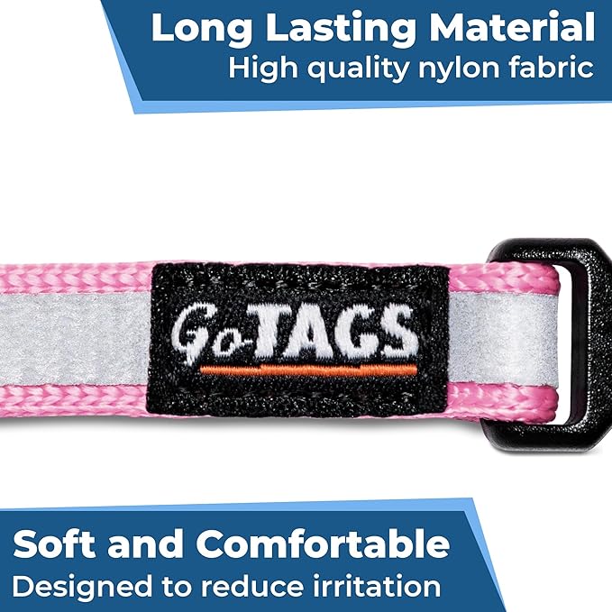 GoTags Reflective Cat Collar Personalized, Custom Cat Collar with Engraved Name and Phone Number, Safety Collar with Breakaway Release Buckle and Bell, Adjustable for Cats and Kitten 5 Colors