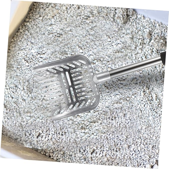 GALPADA Detachable Cat Litter Scoop Ergonomic Design Cleaning Tool for Home Use Handle for Comfortable Reach Suitable for All Cat Litter Types