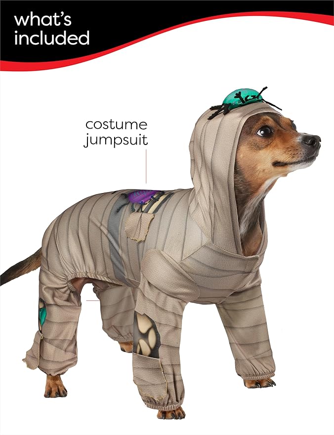 Rubies Mummy Pet Costume for Dogs or Cats, Large