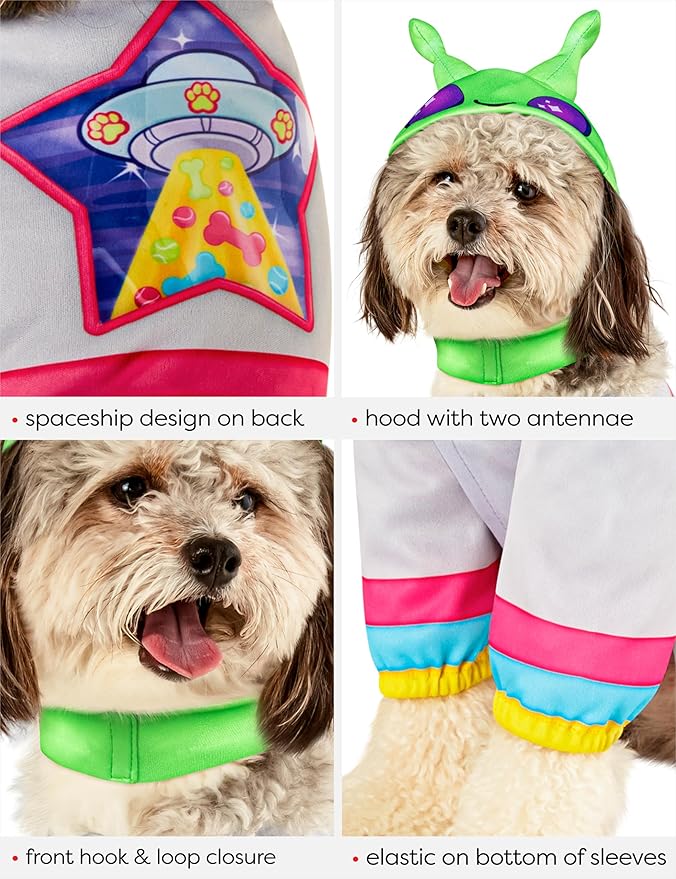 Rubies Alien Pet Costume for Dogs or Cats, XL