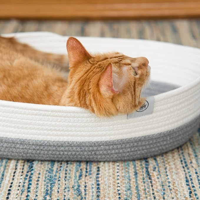 Kitty City Woven Cat Bed (Gray) (Pack of 2)