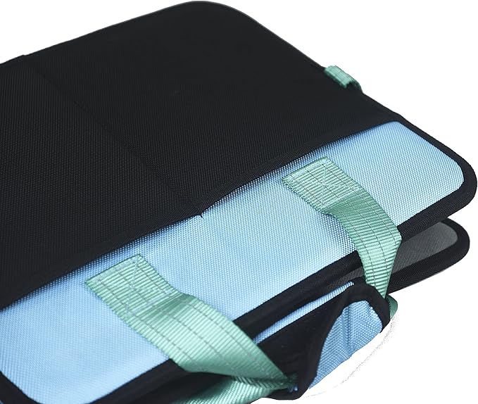Pet Life ® 'Travel-Nest' Innovative Portable Travel Folding or Collapsible Cat and Dog Bed with Carrying Handle
