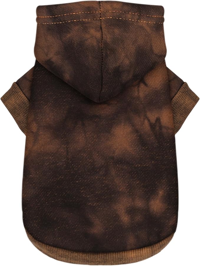 Vibrant Dog Hoodie with Convenient Leash Hole – Stylish and Cozy Sweatshirt for Small, Medium, and Large Dogs, Perfect for Walks, Casual Outings, and Everyday Comfort.Orange XXL