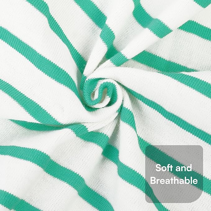 Dog Shirts for Small Dogs 2 Pack, S Dog Sleeveless Striped Vests Dog Pullover T-Shirts Lightweight Puppy Kitten Tank Top Cat Tee for Chihuahua, RedGreen-S