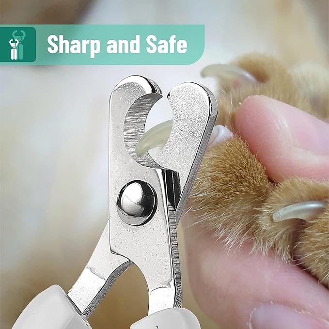 Mr. Pen- Cat Nail Clipper, Stainless Steel, Professional Sharp Cat Claw Trimmer for Small and Medium Cats, Pet Nail Clipper with Sturdy Non Slip Handle