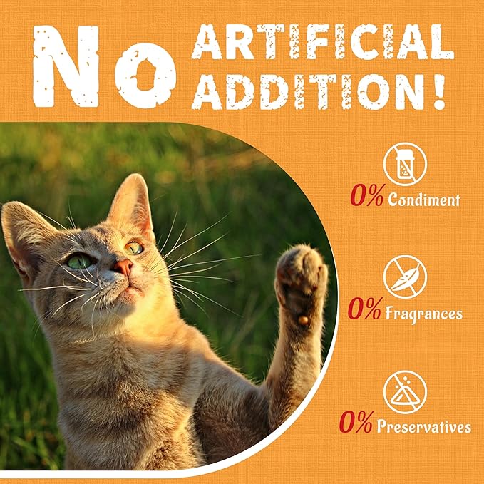 Just Try 36 OZ Cat Treats - with Cat Grass, Cranberry, Pumpkin- Healthy Cat Grass Kitten Treats Training Biscuits