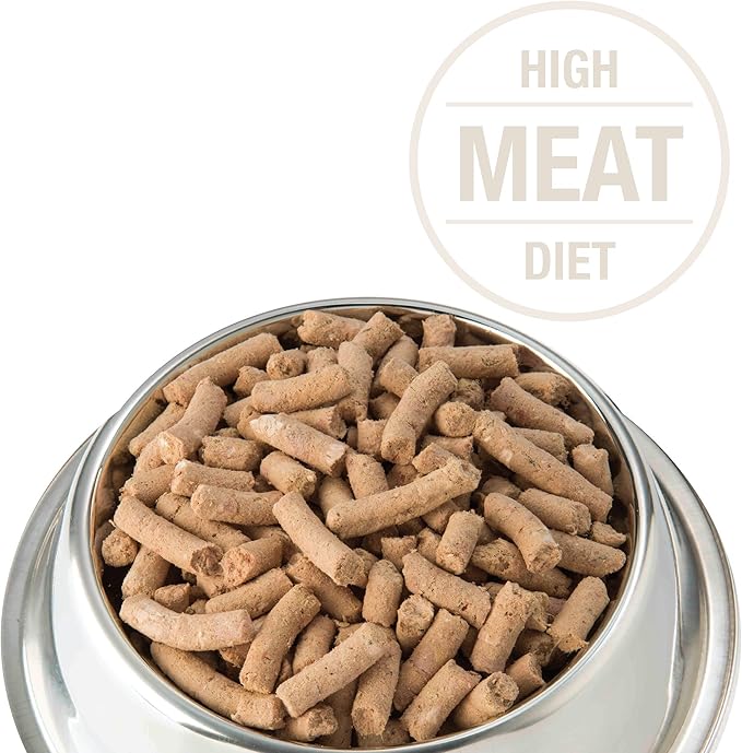 Feline Natural High Protein Dry Cat Food, Freeze-Dried Diet with 98% Meat, Organs & Seafood, No Peas, Grains, or Artificial Additives, Made in New Zealand, Chicken & Lamb, 11oz