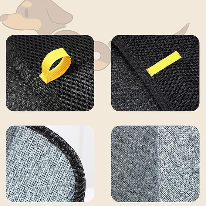 Pet Hair Remover Gloves for Dogs, Upgraded Electrostatic Pet hair Removal Glove, Professional Grooming & Furniture Cleaning Glove, Cat & Dog Hair Glove, Reusable & Machine Washable Hair Remover