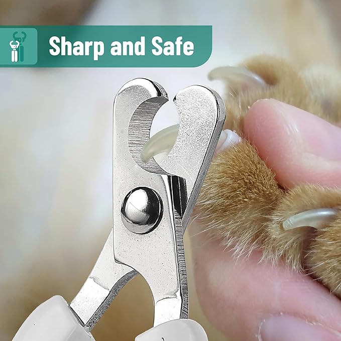 Mr. Pen- Cat Nail Clipper, Stainless Steel, Professional Sharp Cat Claw Trimmer for Small and Medium Cats, Pet Nail Clipper with Sturdy Non Slip Handle