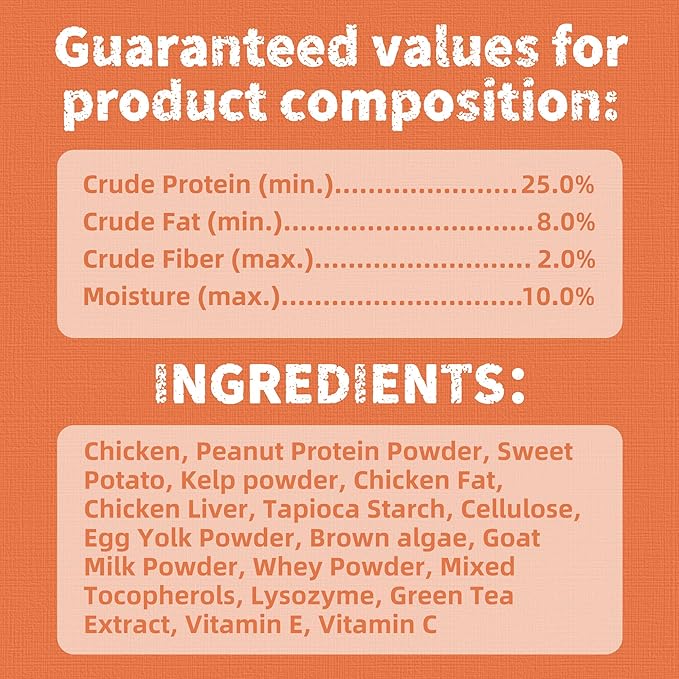 Just Try Dental Health Treats for Cats - Advanced Kelp Clean Teeth & Fresh Breath - Reduce Plaque & Tartar - Chicken Flavored Chews - 16 OZ