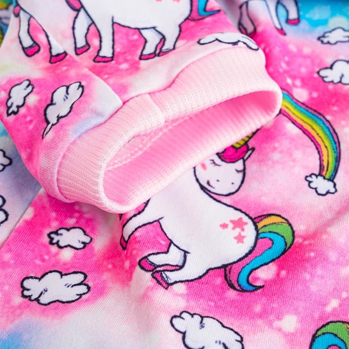 Dog Colorful Unicorn T Shirts Rainbow Pattern Printed Pet Shirt Softable Pajamas for Large Dog (2XL,Colorful)