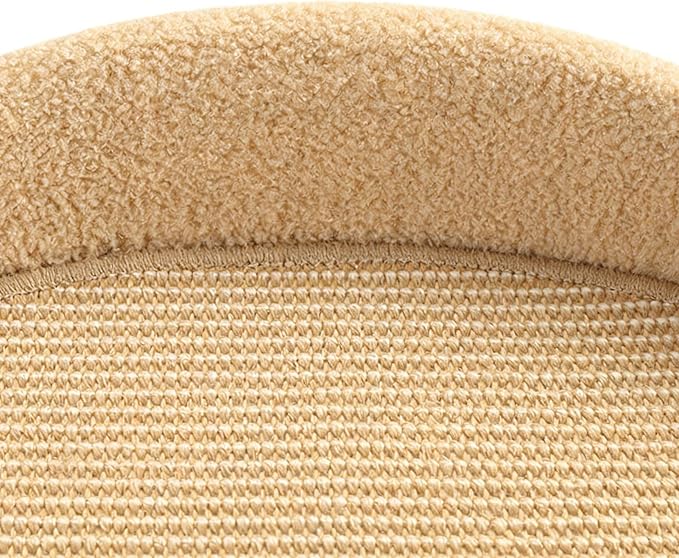 Cat Scratcher Bed - Sisal Large Lounge Nest - Scratching Pad | for Home Living Room Apartment Dorm Patio Balcony Porch Corner