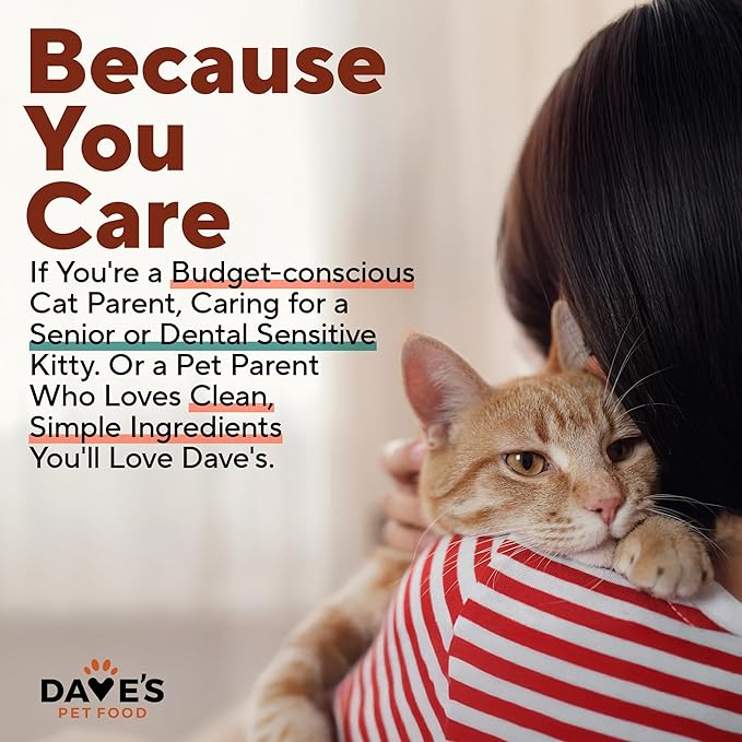 Dave's Pet Food Grain Free Wet Canned Cat Food Pate (Gobblicious Gourmet), Made in USA Naturally Healthy, Added Vitamins & Minerals, 13 oz Cans (12 Pack)