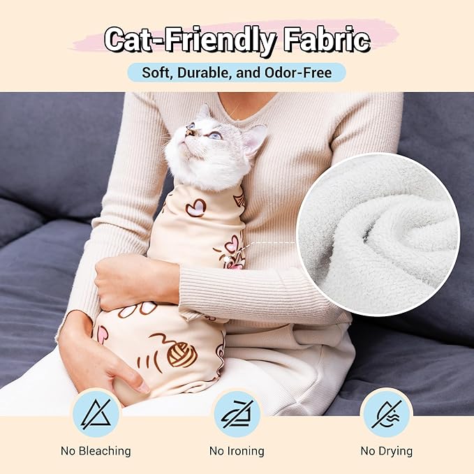 35.5" Extra Large Cat Grooming Wrap,Soft Self-Stick Cat Burrito Restraint Blanket Grippy Cloth for Large Cats & Small Dogs Medicine,Nail Clipping,Ear Cleaning,Teeth Brushing Anti-Scratch Anti-Escape