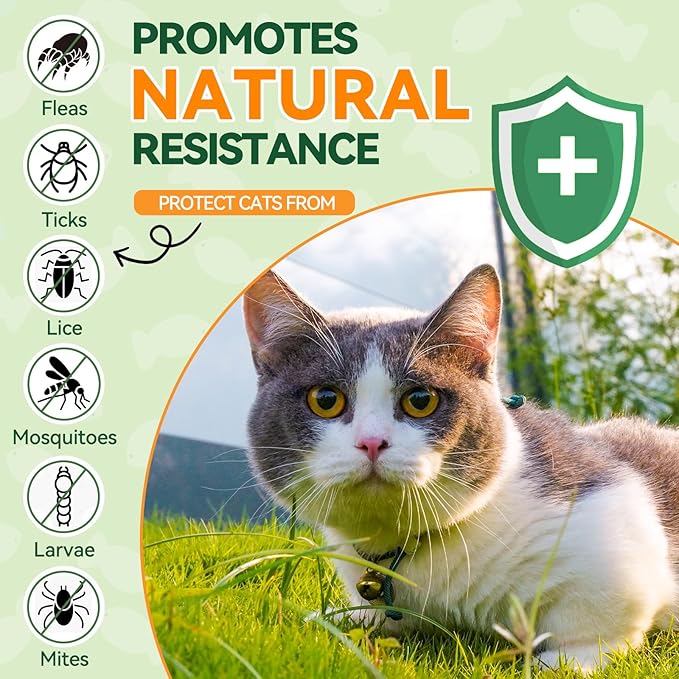 Cat Flea Chews + Dog Flea Drops Bundle – 200 Chicken-Flavored Chews for Cats + Topical Herbal Drops for Dogs – Natural Flea & Tick Prevention for Multi-Pet Homes