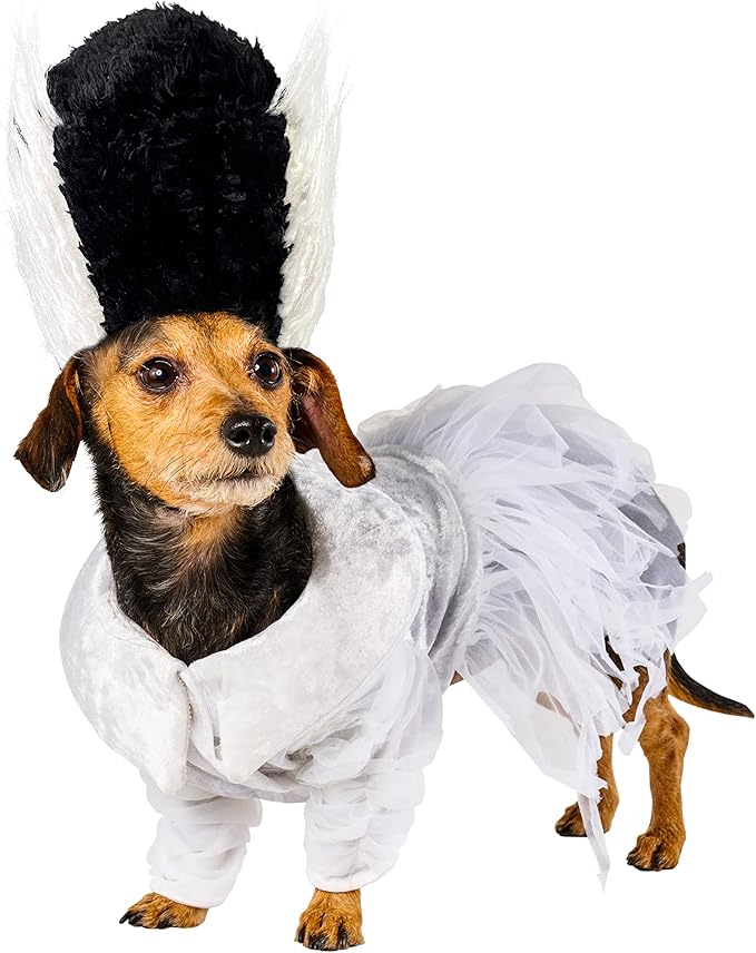 Universal Monsters: Bride Of Frankenstein Pet Costume for For Dogs or Cats by Rubies, XL