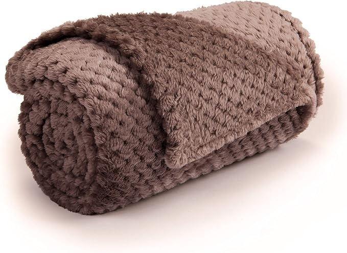 Dog Blanket,Soft Fuzzy Blankets for Puppy, Small,Medium,Large,X-Large Premium Fluffy Blankets Plush Fleece Throw Dog Bed, Couch, Sofa, Reversible Travel Warm Covers