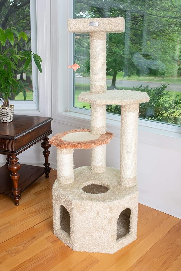 Armarkat Premium Cat Tree Model X5703, Khaki
