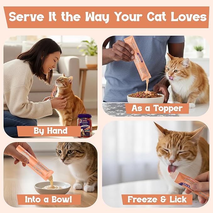 Beefeaters Salmon Pure Cat Treats 1.59oz (12 Pack) | Lickable Squeeze Tube Treats, Grain-Free, No Added Sugar, Real Salmon, Taurine-Enriched, Ideal for Bonding, Seniors, Toppers & Everyday Treating