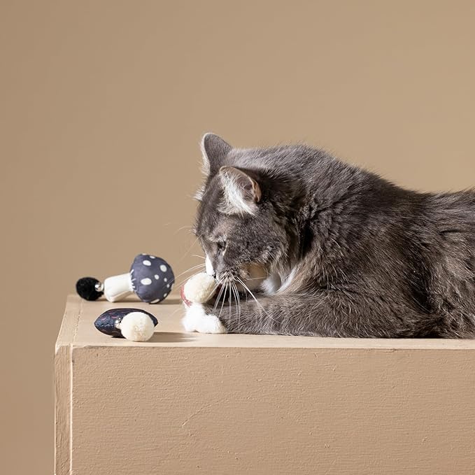 Fringe Studio Forest Finds Cat Toy Mini Sets of 3, PetShop Collection (904037)
