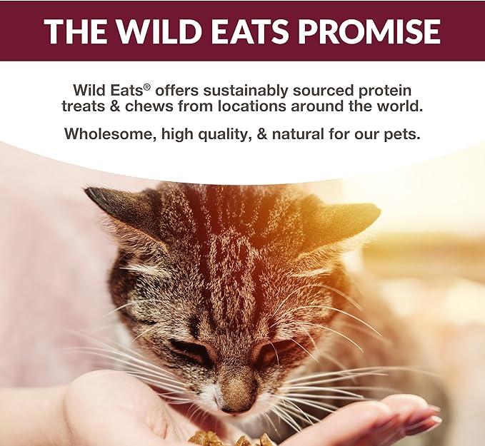 Wild Eats Simply Puree Variety Tub for Cats | 48 Individual Servings of All-Natural, High-Protein Puree Treats | Includes Multiple Flavors | Grain-Free, No Artificial Additives, Smooth Texture