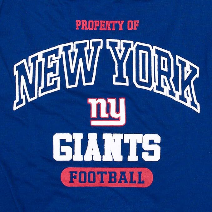 NFL New York Giants Dog T-Shirt for Pets, Size Small. Officially Licensed Pet Shirt with Team Logo, Soft Stretchable Comfort Fit Apparel for Dogs & Cats