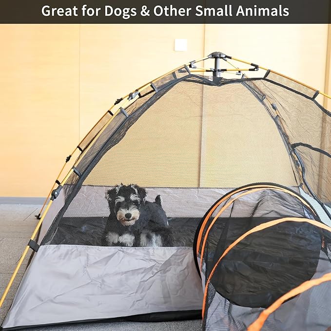 Elevon Cat Playpen Cat Tent, Indoor Outdoor, Portable Mesh Tent Playhouse