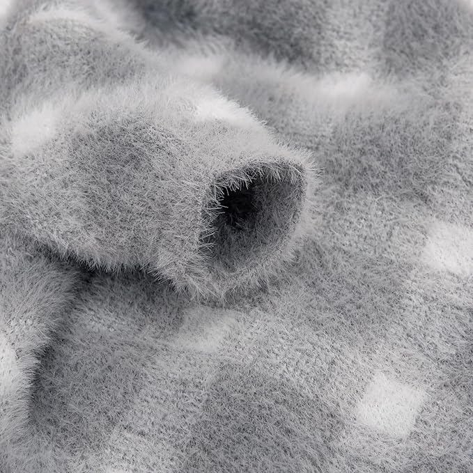 Dog Sweater, Sweaters for Small Dogs, Warm Soft Pet Clothes for Puppy, Medium Large Cat, Dogs Girl or Boy, Dog Shirt for Winter Christmas (Grey, Small)