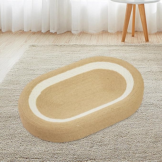 Cat Scratcher Lounge Bed Cat Scratching Board for Sofa Furniture Protector Playing Couch Kitten Oval Pet Cushion Indoor Cats