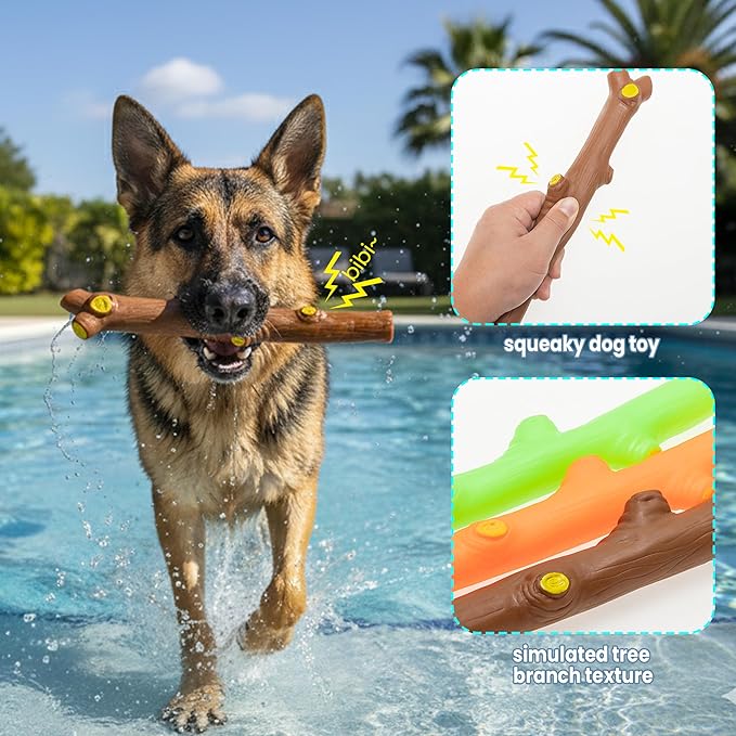 Dog Floating Toys for Water, 3 Pack Interactive Fetch & Throw Dog Toys for Lake, Pool & Beach, Training Dummy for Pet Exercise, Ideal for Water Retrieval Training