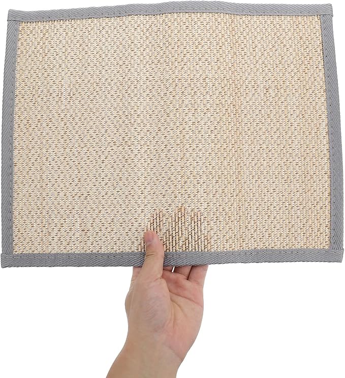 GALPADA Cat Scratching Board with Spiral Nails 30x40cm Indoor Cat Scratch Mat Sofa Protector Cardboard Scratching Pad for Fabric Furniture and Beds