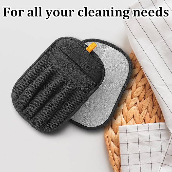 2 Pack Pet Hair Remover For Laundry, Magic Brush Pet Hair, Five-Finger Design For Laundry, Furniture, And Car Seats, Reusable Pet Hair Removal Glove For Cats And Dogs