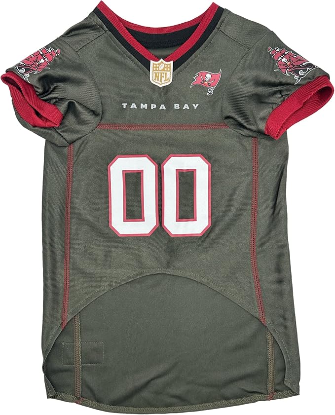 NFL Tampa Bay Buccaneers Color Rush Dog Jersey, Size: X-Large. Cool and Sporty Dog Shirt, Best Football Jersey Costume for Dogs