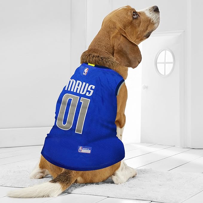 Pets First NBA DALLAS MAVERICKS DOG Jersey, X-Large - Tank Top Basketball Pet Jersey