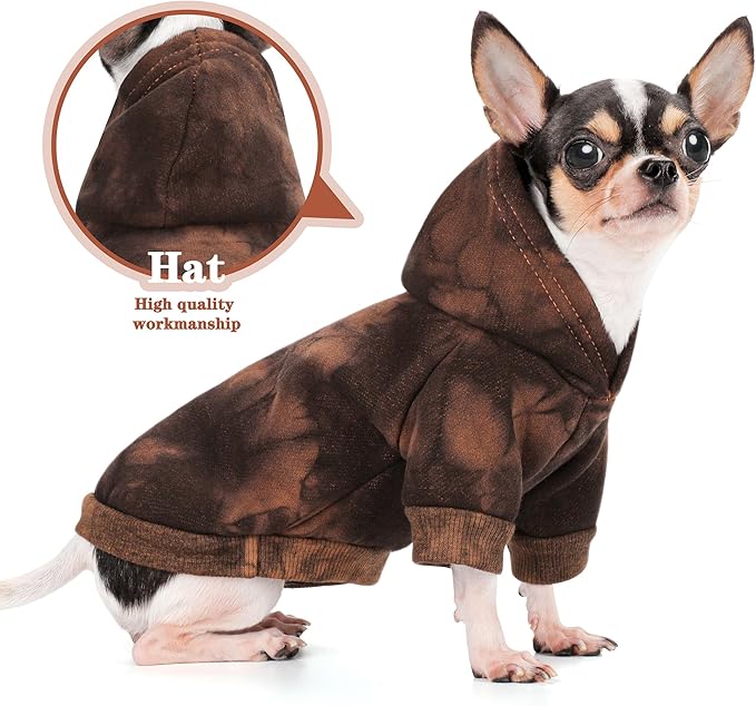 Vibrant Dog Hoodie with Convenient Leash Hole – Stylish and Cozy Sweatshirt for Small, Medium, and Large Dogs, Perfect for Walks, Casual Outings, and Everyday Comfort.Orange M