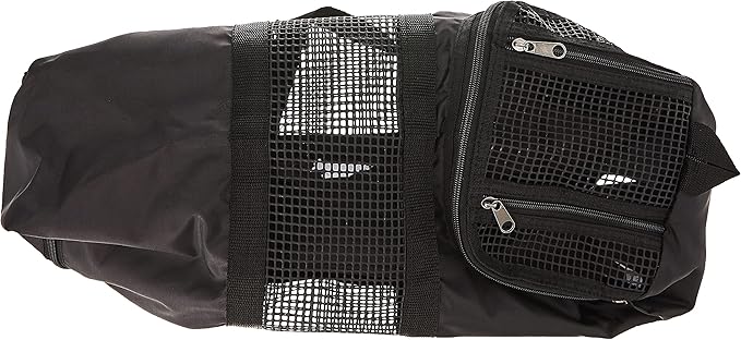 Top Performance Cat Grooming Bag — Durable and Versatile Bags Designed to Keep Cats Safely Contained During Grooming and/or Bathing - Large, Black
