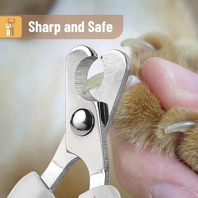 Mr. Pen- Cat Nail Clipper, Stainless Steel, Professional Sharp Cat Claw Trimmer for Small and Medium Cats, Pet Nail Clipper with Sturdy Non Slip Handle