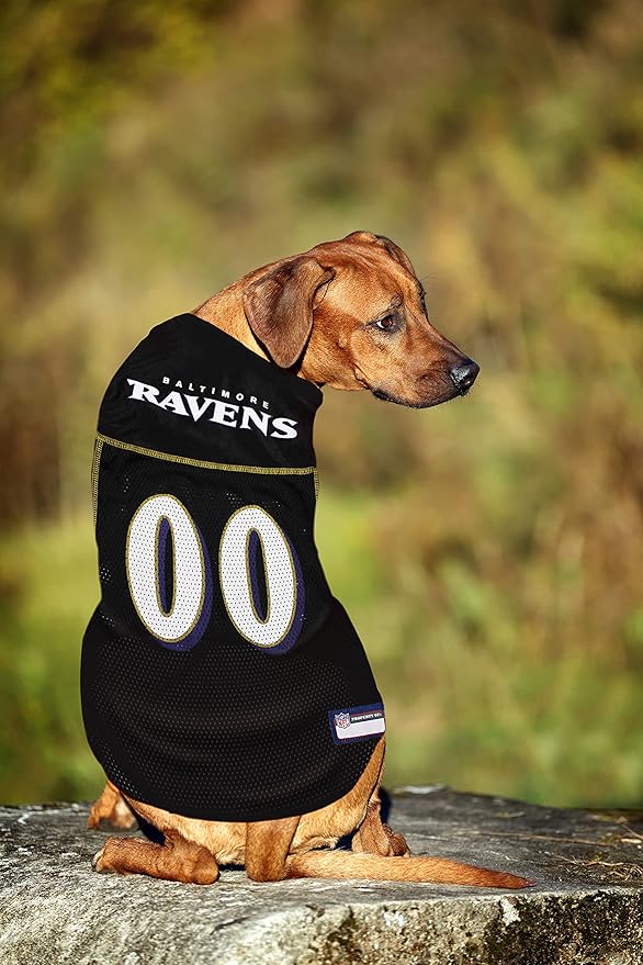 Baltimore Ravens Pet Striped Jersey