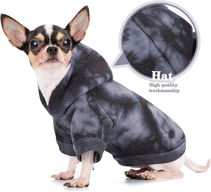 Vibrant Dog Hoodie with Convenient Leash Hole – Stylish and Cozy Sweatshirt for Small, Medium, and Large Dogs, Perfect for Walks, Casual Outings, and Everyday Comfort.Purple M