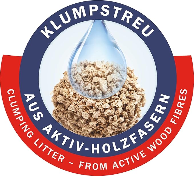 Cat's Best Wood Fibre Cat Litter, 4.3kg
